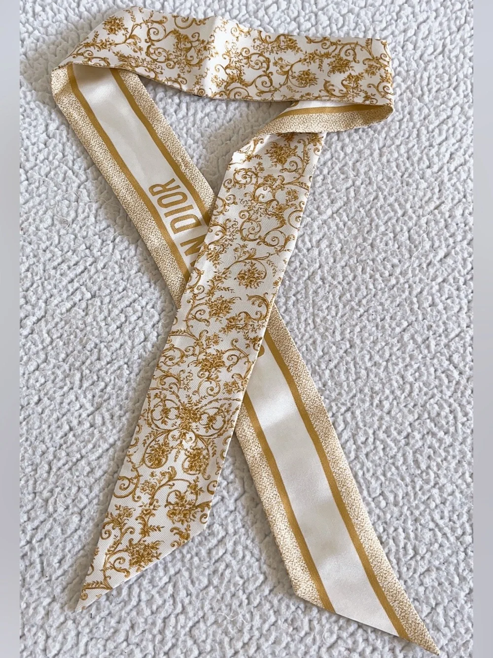 Dior Jardin  D’hiver Mitzah Silk Scarf